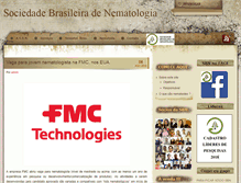 Tablet Screenshot of nematologia.com.br